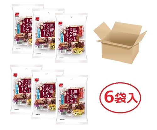 三幸製菓 黒糖とミルクのかりんとう 176g×6袋