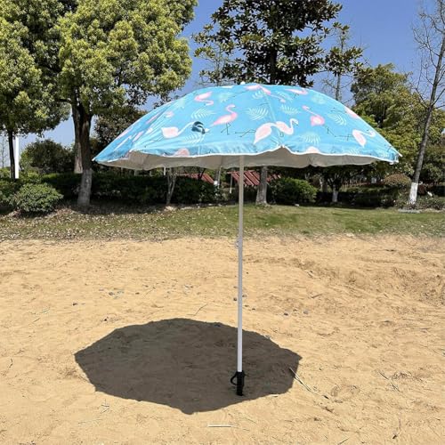Sombrilla de playa de 2 metros resistente a rayos UV premium 5