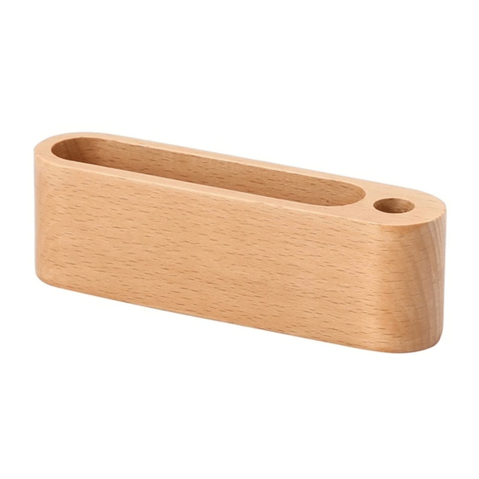 JINGYAN Portapenne Portapenne in legno Forniture per ufficio Accessori da scrivania Porta biglietti visita Organizer(B)