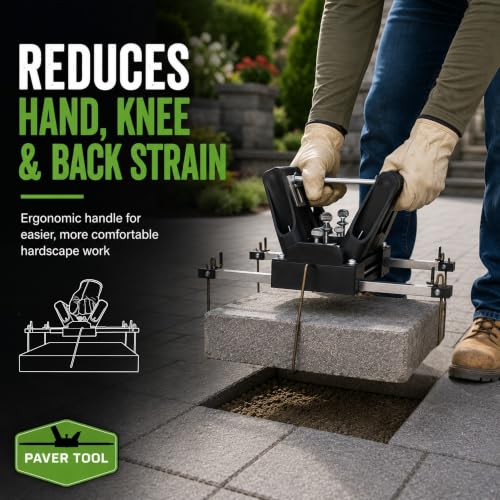 Paver Tool for Lifting and Spacing