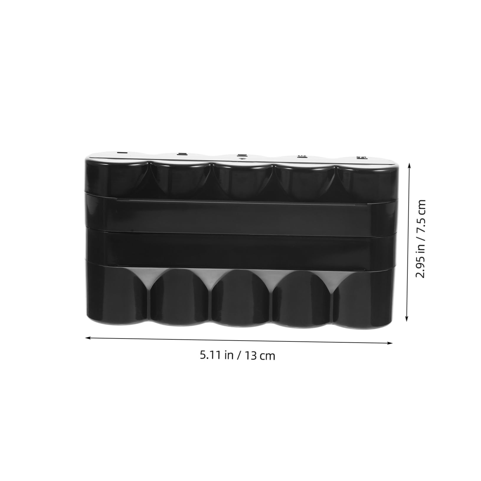 VILLCASE Sturdy Film Storage Box Empty Box for Film Holder Plastic Camera Reel Container