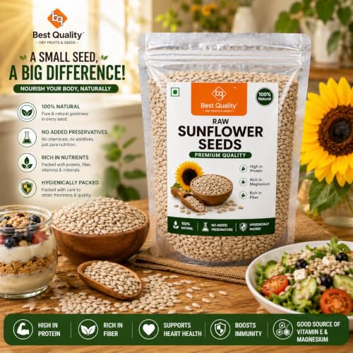 Best Quality Mart Raw Sunflower Seeds 1kg - Image 6