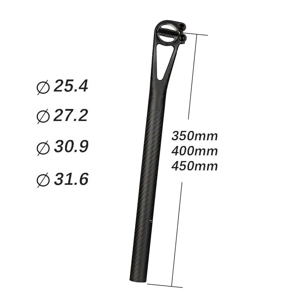 Selle de vélo Tige de Selle en Carbone Series Convient pour décalage de 5 mm Tige de Selle VTT