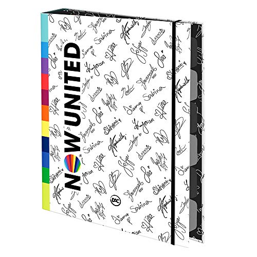 Caderno Argolado 1/4 48 Folhas Now Unitd - Fechamento Em Elástico, DAC, Branco