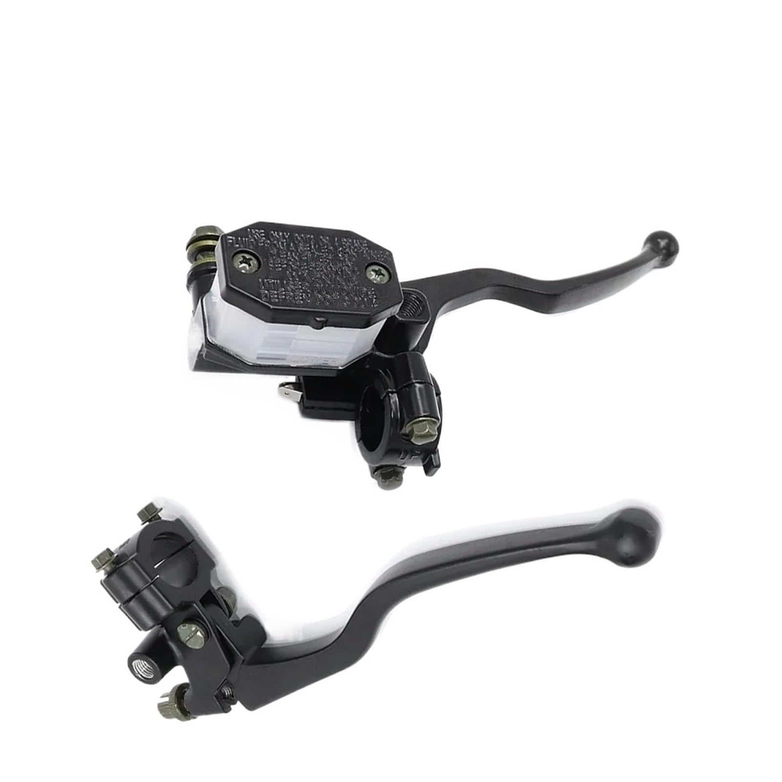 Generisch Motorrad-Kupplungsgriff GN125 Motorrad-Hydraulikbremshebel CG125 Kupplungshebel für Pit-Pumpe für Honda(Right)