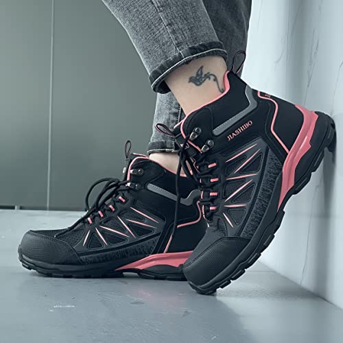 Blapek Steel Toe Work Boots For Women - Insulated Work Boots Steel Toe Sneakers Comfortable Construction Boot Lightweight Work & Safety Toe Shoes Gifts For Construction Workers For Work Construction #TOP2