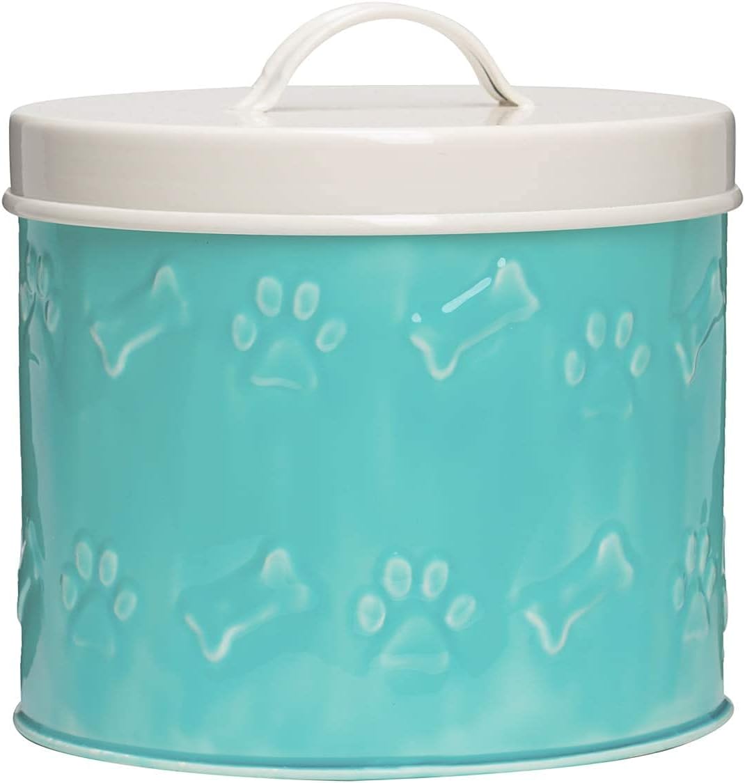 Akita Metal Pet Canister, Medium