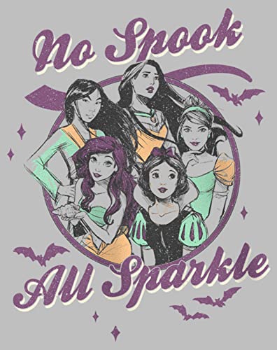 Disney Princesses No Spook All Sparkle Girls Heather T-Shirt2