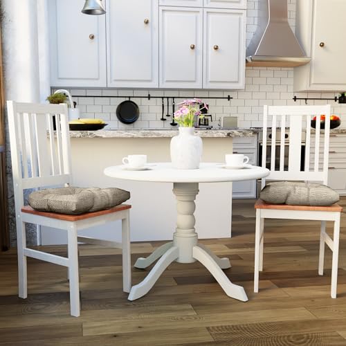 Almohadilla antideslizante para silla de comedor extra grande Klear Vu natural pack de 2 7