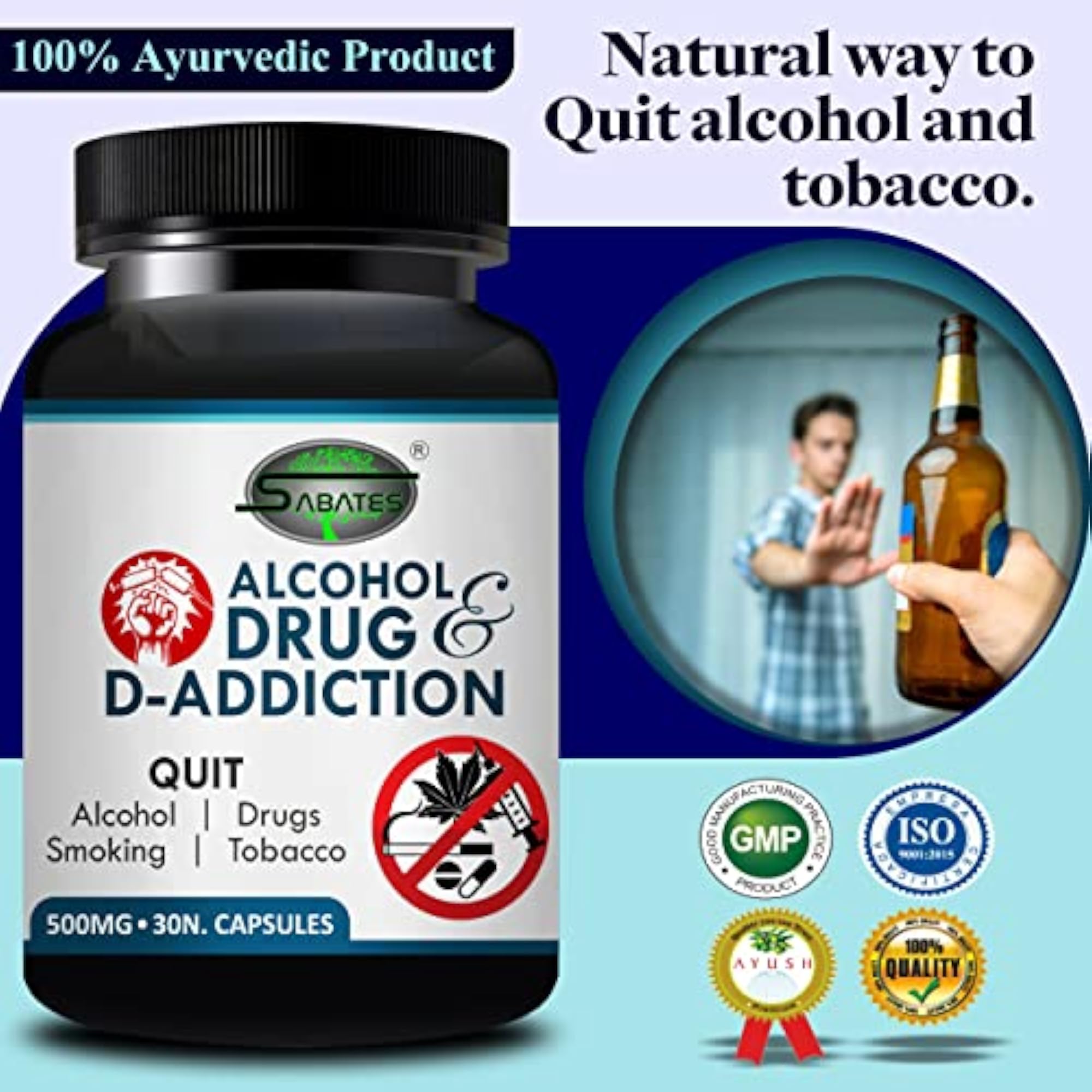 Organic Formulation for Addiction Control