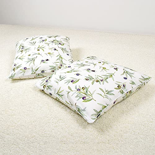 �X�^�C���f�R�[��(STYLE Decor) ���z�c�J�o�[ 55×59 2���Z�b�g ���唻 ������� ��100% �k�� �I���[�u �O���[�� W3401900-NVL2602 ���|�P�b�g�e�B�b�V���|�[�`�t��