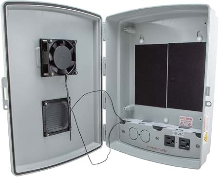 Amazon.com: Hoffman A8R84 NEMA 3R Enclosure, Screw Cover