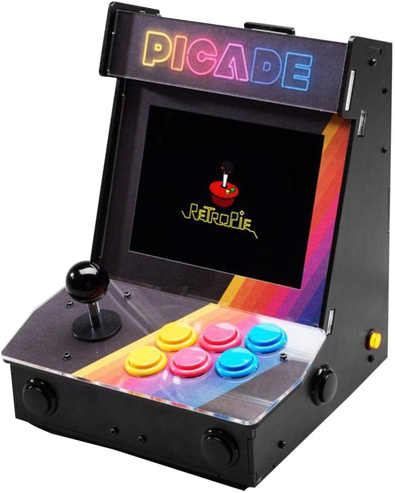 Picade, Rasp Pi 10" Powered Mini Arcade, Accessory Type Arcade Cabinet, For Use With Raspberry Pi, Product Range Pimoroni Picade, Development Boards & Evaluation Kits