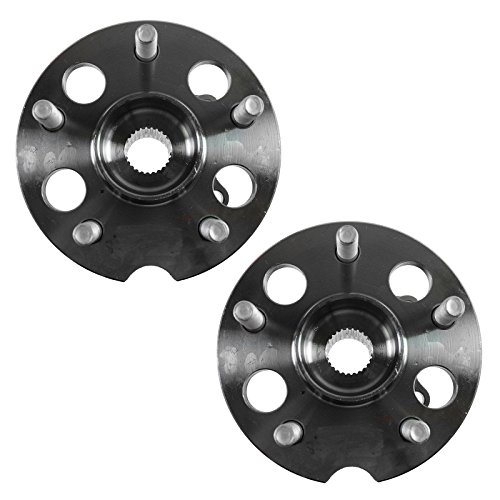 Image of TRQ Rear Left and Right Wheel Bearing and Hub Assembly Set 2 Piece Compatible with 2004-2010 Toyota Sienna All Wheel Drive