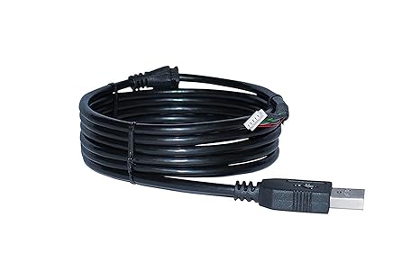 Mekroedge+ MFS100 Biometric Fingerprint USB 2.0 USB Replacement Cord Wire Cable for mantra cable (1.8 Meter Approx)