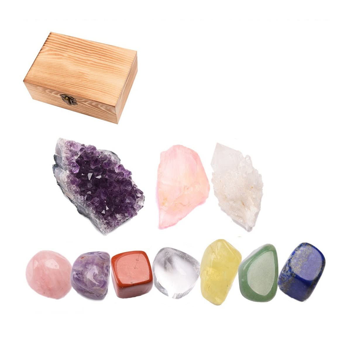 Elimina el estrés en casa con piedras de cristal natural y amatista