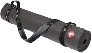 Manduka Journey On Commuter Yoga Mat Carrier – Adjustable Cotton Strap, Yoga, Pilates, and Fitness Accessory, Gravity Cinc...