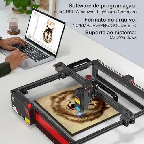 20W Máquina de gravador a laser, Potência do laser: 20 W, Ferramenta de gravura a laser a laser para