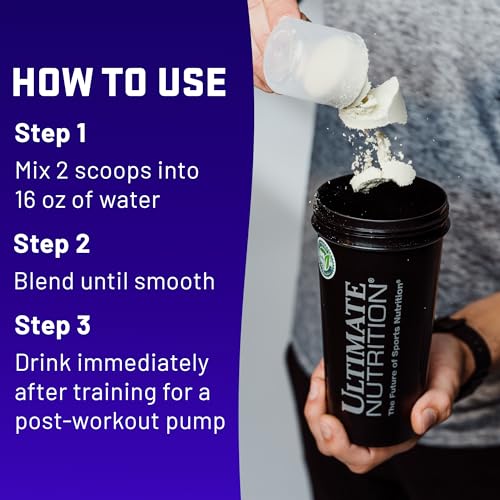 Image of Ultimate Nutrition Carbohydrate Supplement, Wazy Maize - Unflavored Carb Protein Shake Powder & Muscle Builder for Post Workout - Zero Sugar, No Added Flavors, Colors Or Sweeteners - 3 Pounds