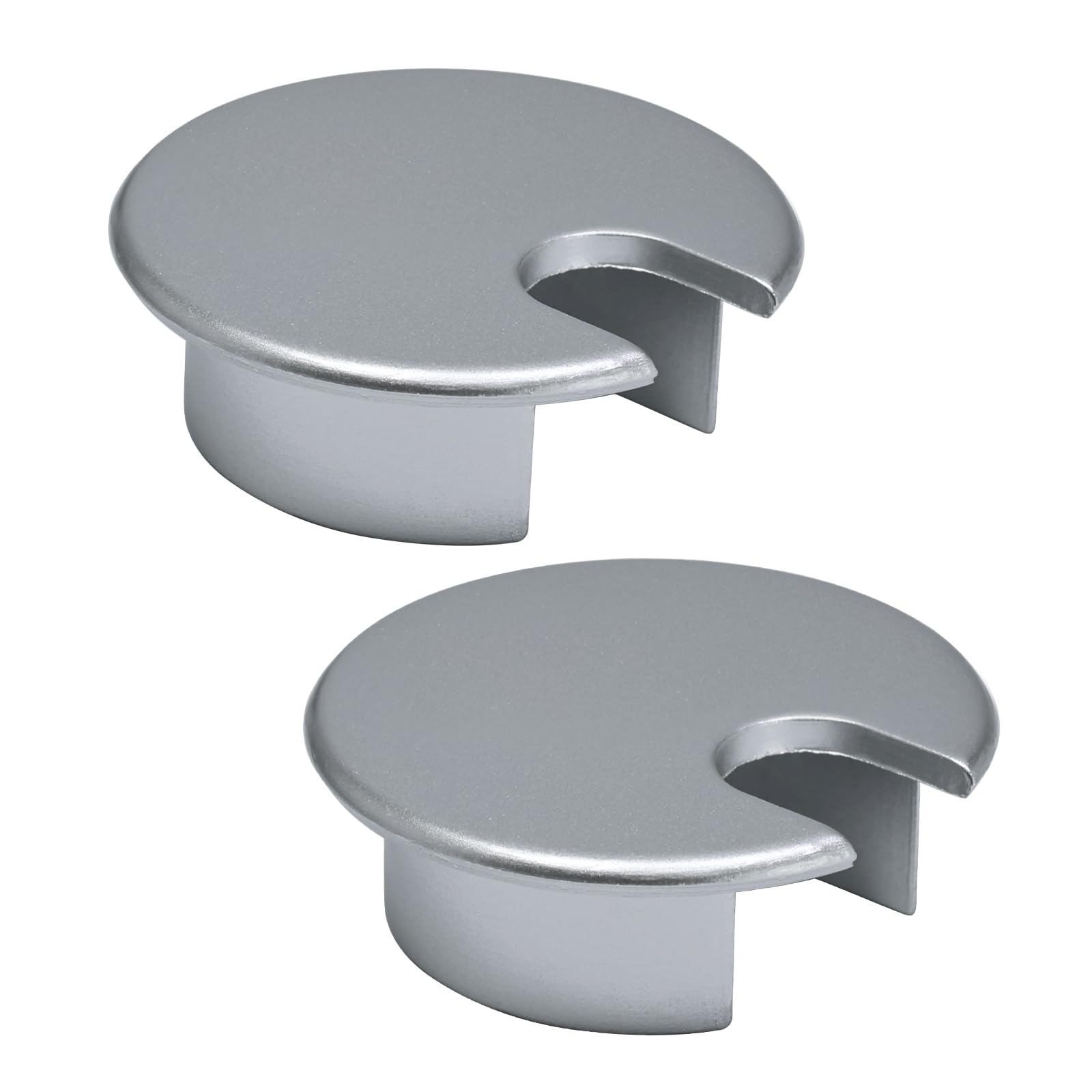 EASYEAH 2 Pcs Desk Grommet 1-3/8" / 35 mm, Desk Cord Hole Cover, Cable Grommet Metal Zinc Alloy Materilal, Desk Hole Grommet for Home & Office Pc,