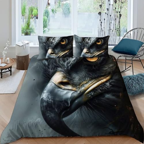 Housse de couette double 200x200 microfibre douce et facile à laver - 3