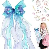 Photo Gallery ggesii sacchetto per la scuola, con fiocco blu, 60 x 20 cm, nastro per sacchetti di zucchero, sacchetto per la scuola, adatto per ragazzi e ragazze per l inizio della scuola Photo Gallery ggesii sacchetto per la scuola, con fiocco blu, 60 x 20 cm, nastro per sacchetti di zucchero, sacchetto per la scuola, adatto per ragazzi e ragazze per l inizio della scuola