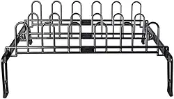 Sapateira de Chão 9 Pares Organizador de Sapatos para Closet Secalux Preto