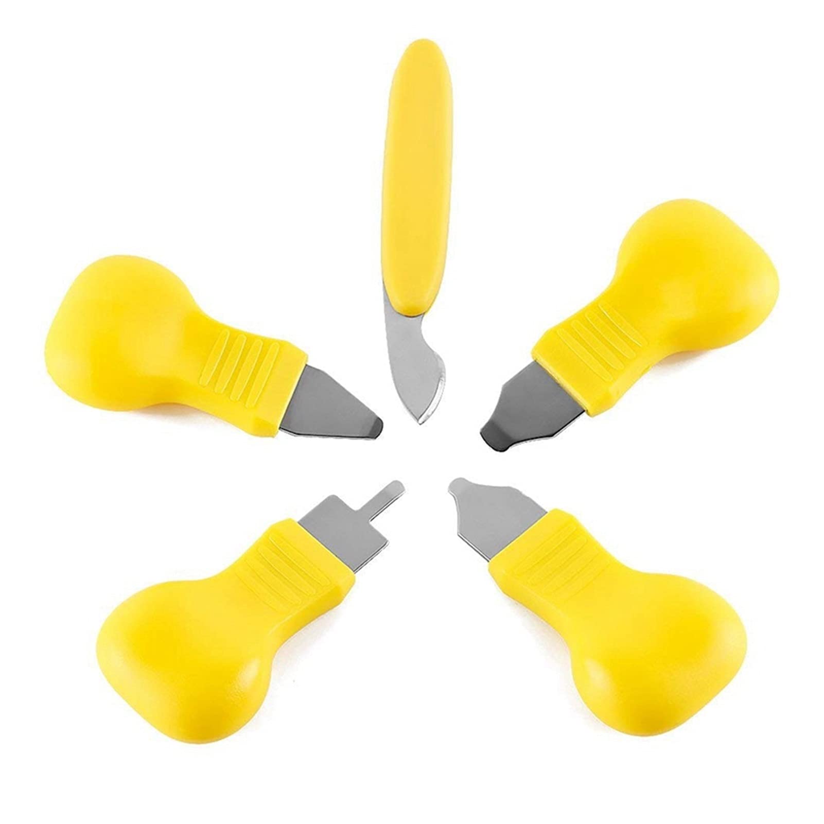 Kit d'outils de réparation de Montres, ouvre-boîtier arrière, Couteau de Retrait, différentes Tailles, 5 pièces, démontage de la Pile de Montre, Changement, Acier Inoxydable