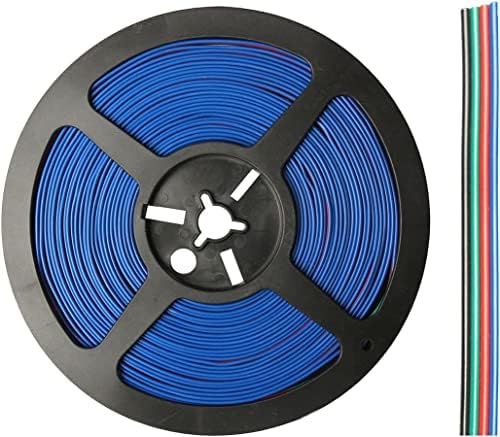 Câble D'extension LED RGB – 5 Broches, 22AWG, 10 Mètres (33ft) – Uxcell