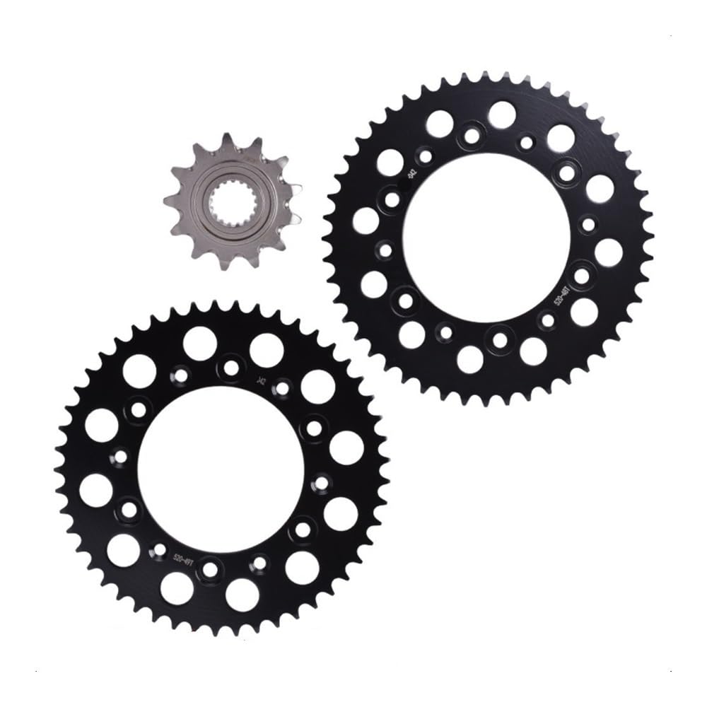 Chaîne 13T 48T 49T for Moto, pignon Avant et arrière, Roue dentée, Compatible avec Ho CRF250 520, 2018, 2019, 2020, 2021, CRF 250