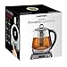 Chefman Digital Electric Glass Kettle, No.1 Kettle Manufacturer, Removable Tea Infuser Included, 8 Presets & Programmable Temperature Control, Auto Shutoff, Water Filter, 6+ Cup Capacity, 1.5 Liter