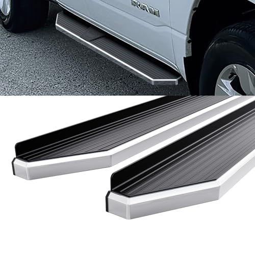 Estribos Running Board HD Ridez 6" Pulidos Ram 1500 2019-2026 miniatura 4