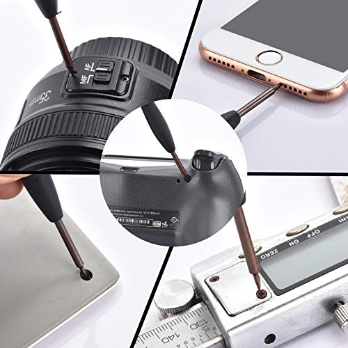22-in-1 Electronics Repair Tool Kit with Professional Precision Screwdrivers and Opening Pry Tools Suitable for iPhone, MacBook, Samsung, Huawei and Other Phones, Tablets and Computers