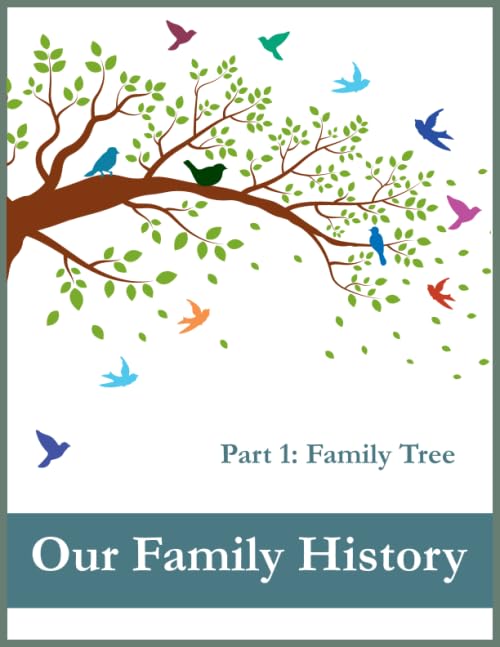 Our Family History. Part 1: Family Tree: 127 ancestor data sheets, genealogical table for 7 generations, and name index
