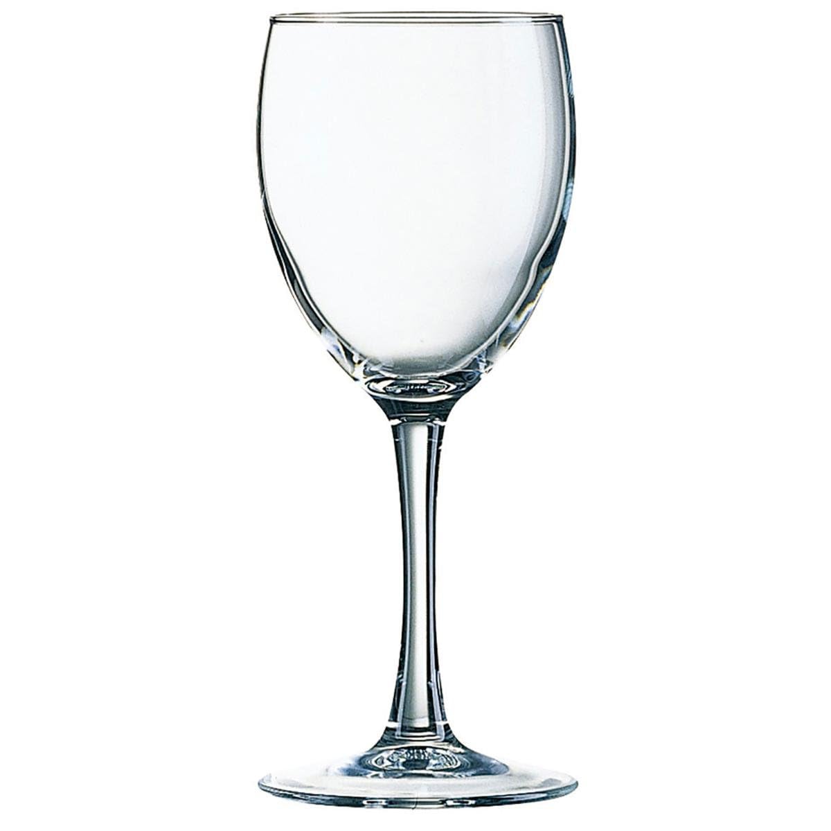 Arcoroc Princesa Red Wine glass 230ml, without filling mark, 6 Glasses