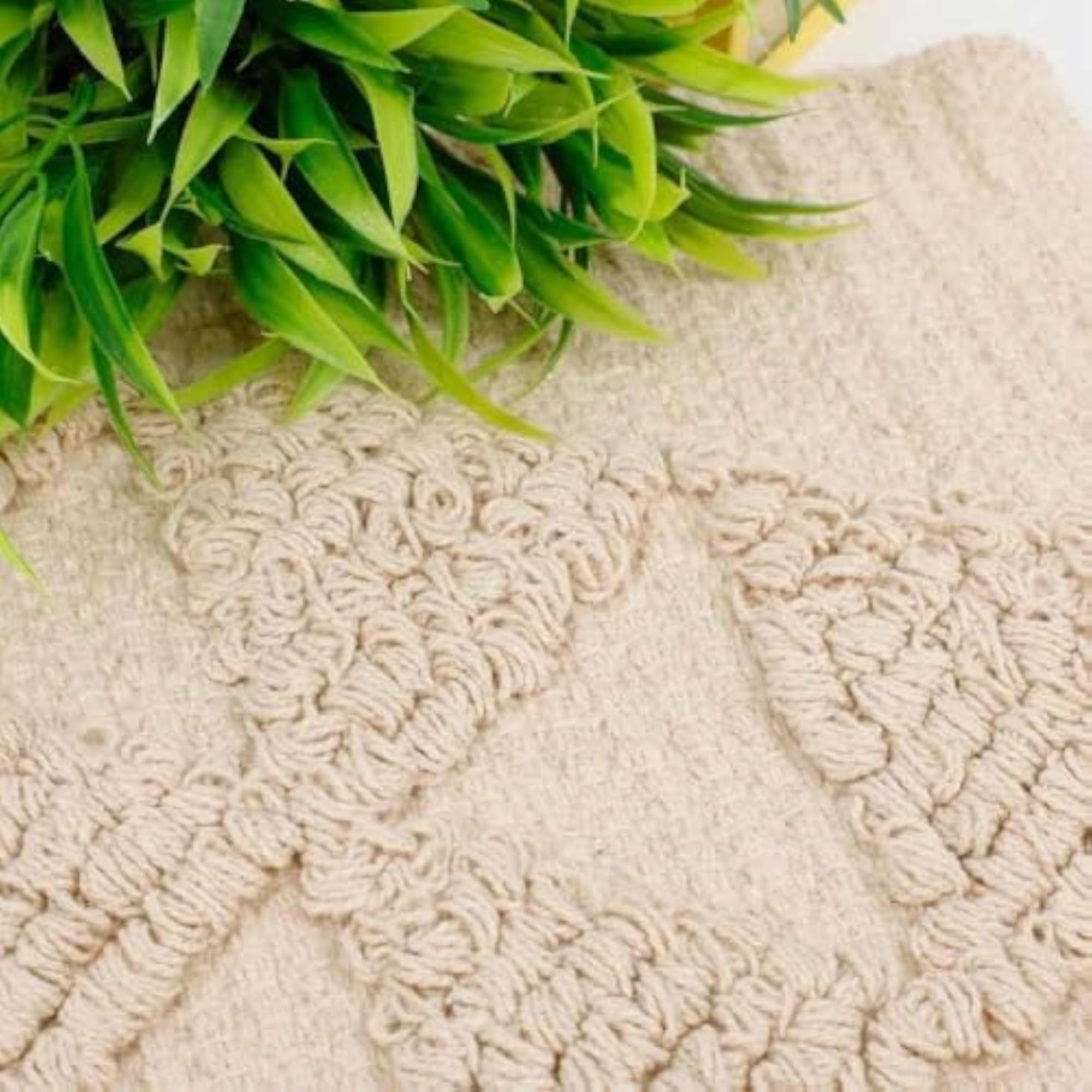 Khadi Cotton Table Runner 6 Seater Dining Table