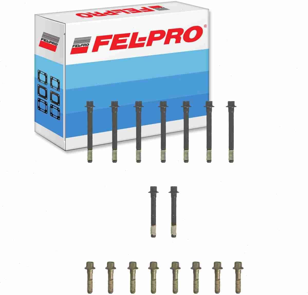 Cylinder Head Bolt Set compatible with Chevrolet C1500 5.0L 5.7L V8 1988-1999