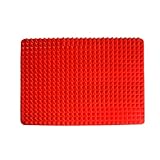 Diese grillplatte besteht aus hitzebeständigen technologisch fortschrittlichen materialien, die einer kunststoffmatte ähneln, jedoch nicht brennen. Es ist hitzebeständig bis zu 428 grad Fahrenheit