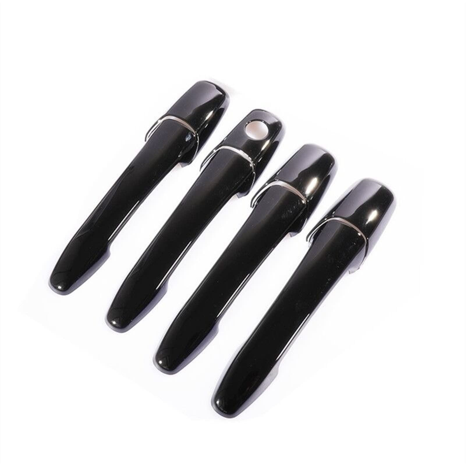 Fahbstr 2 Exterior Door Handle Cover For Mazda 3 004-009 5 006-017 6 003-015 Black Chrome Car Door Handle Cover Trim Styling(2)