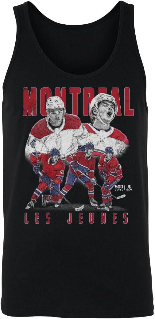 500 LEVEL Montreal Hockey Les Jeunes Men's Tank Top