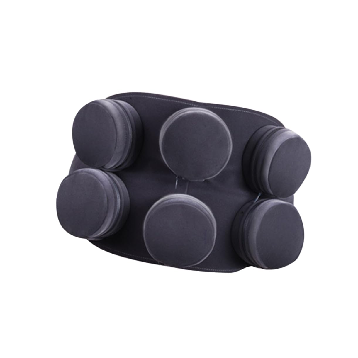 Anneome Box Protective Cover Moxibustion Holder Moxa Purifier Cover Moxibustion Protective Casse Velvet Smokeless Moxa Cover Cotton Moxa Cover Accessories for Moxa Chinese Medicine Grey