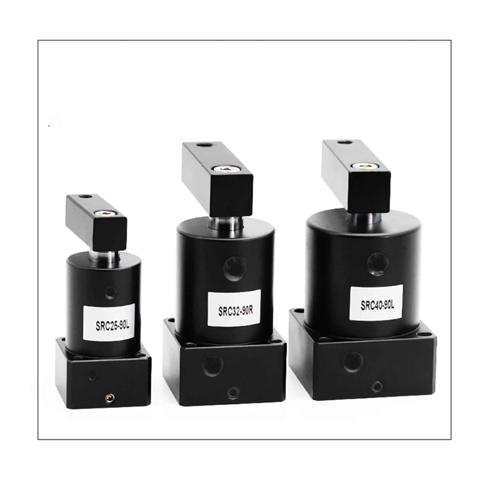 FBPQRCONS Drehpneumatikzylinder ACK25/32 – 90° Winkel, Pneumatische Klemme, Für ACK25-90L/R & ACK32-90L/R