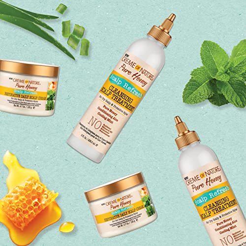 Creme Of Nature Scalp Cleanising Treatment, Scalp Refresh, Braid Wash, Hair Cleanser 8 Oz #TOP5