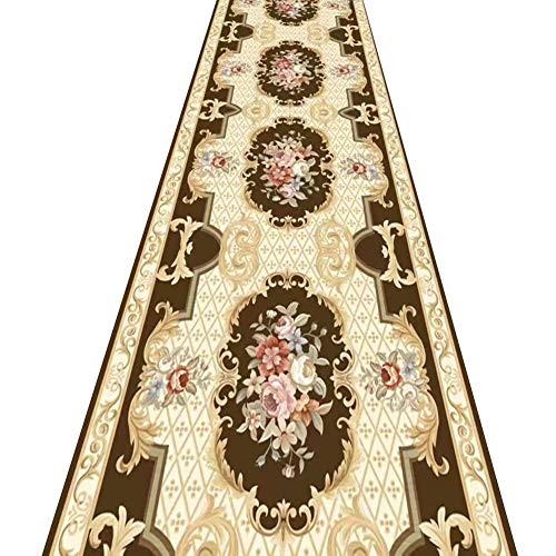 Alfombras de pasillo largo con impresión nórdica lavable en formato extra largo de 3m 2