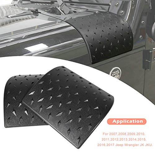 Cowl Body Armor Outer Cowling Cover Corner Guard Fits For Jeep Wrangler Rubicon Sahara Jk Unlimited 2007-2018(Pack Of 2) #TOP1