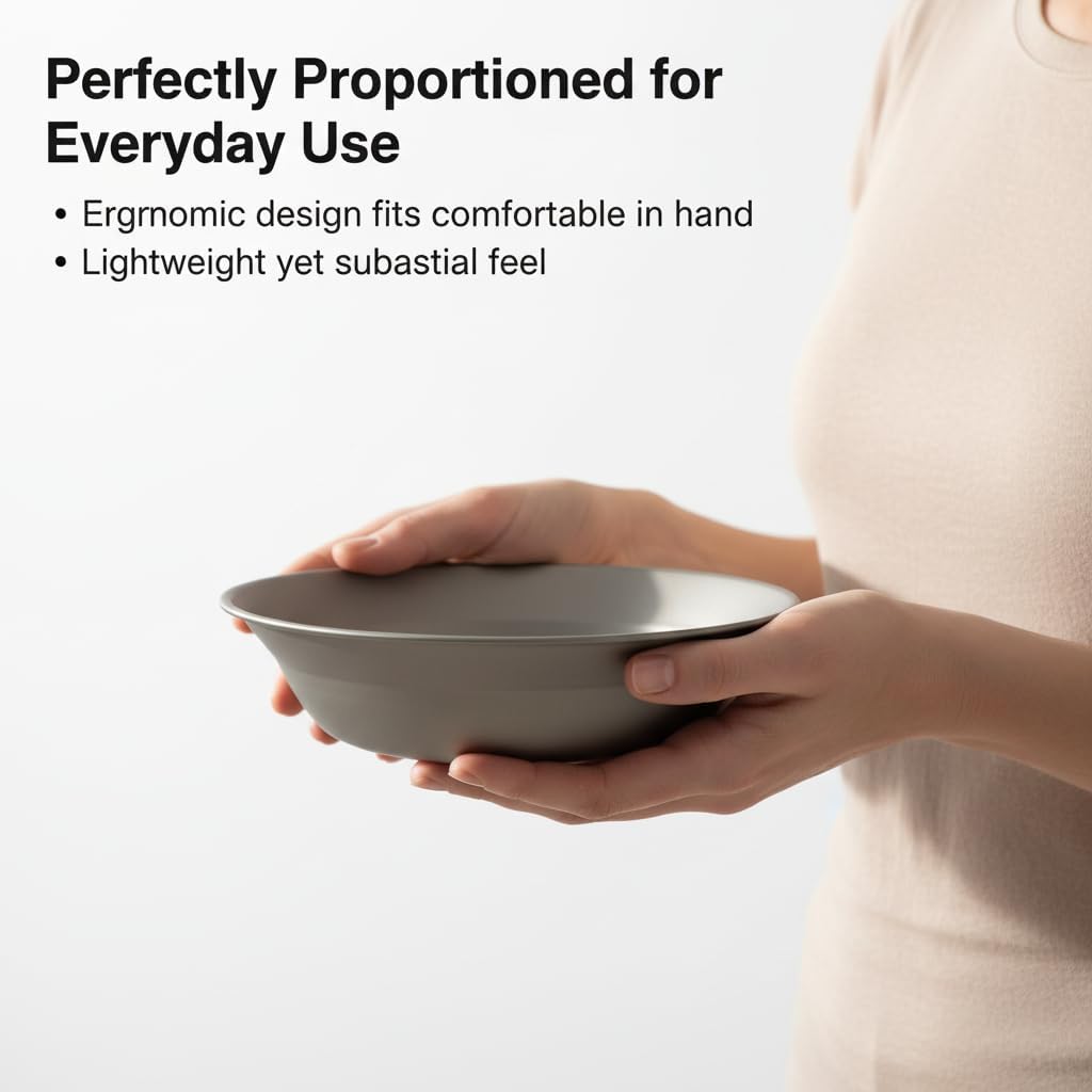 Pure Titanium Camping Plate 7.28 inch,Outdoor Ultralight and Compact Dinner Plate for Backpacking, Camping,Hiking Kitchen,Pure Titanium Tableware(25.4oz)