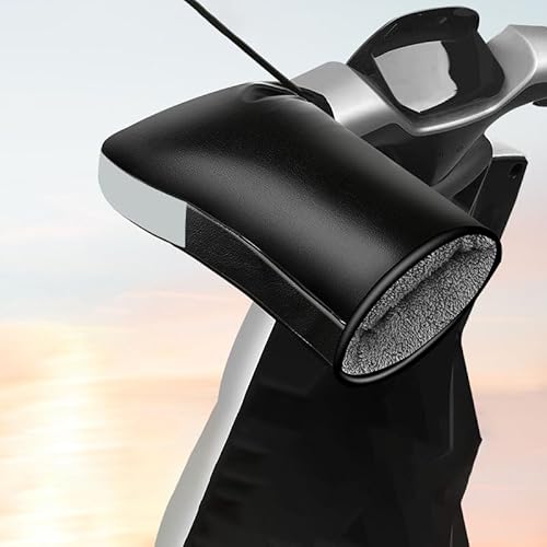 LSJDNASHD 2 Pcs Motorcycle Handlebar Muffs for Vespa GTS