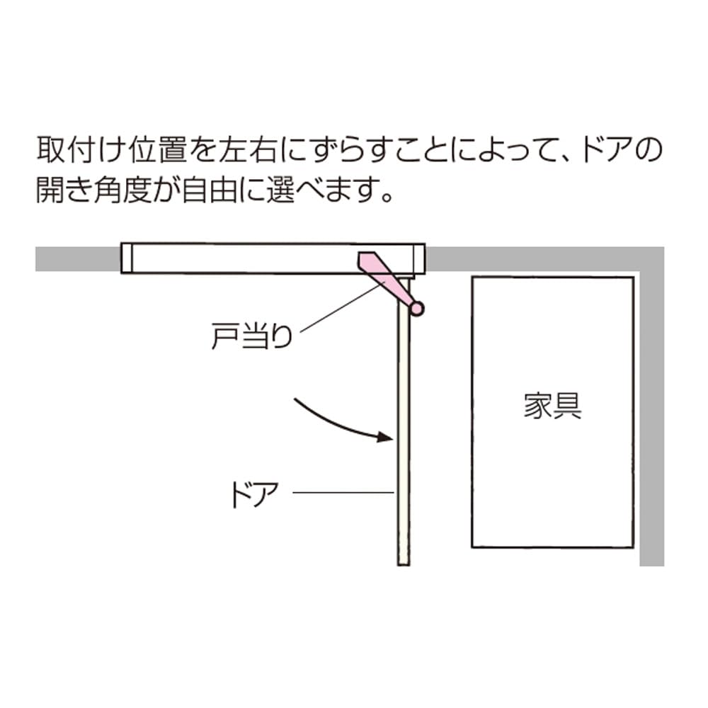 ゆった Amazon | アトム 戸当たり 178678 LR戸当り 生地ヘアーライン