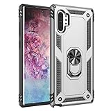 [360 Grad Rotierenden Ring] -- Samsung Galaxy Note 10 Plus 5G mit diesem Fall kann auch als Ständer zum Anschauen von Filmen und Videos, verwendet werden leicht zu tragen. Sie Ihr Smartphone problemlos und sicher mit nur einer Hand bedienen können.