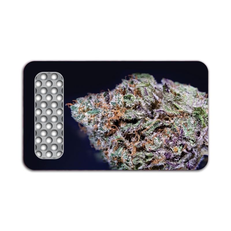 V-Syndicate Grinder Card Rallador Picador BUBBA KUSH cómodo, práctico y discreto